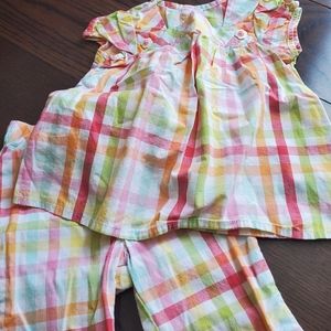 Gymboree matching set 12-18 months
